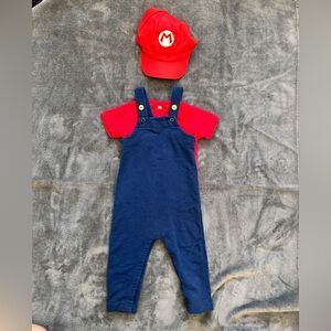 Mario toddler costume